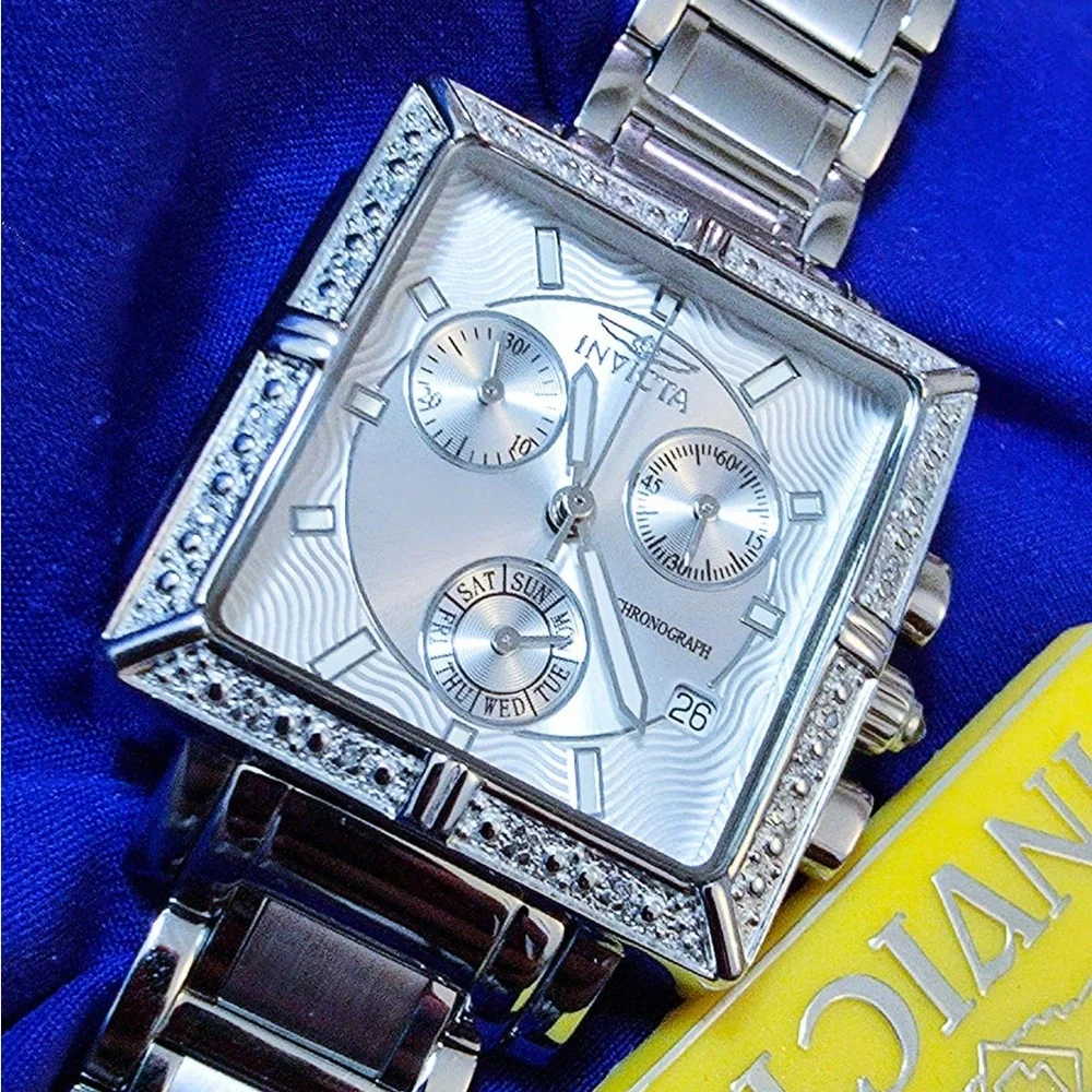 Invicta Wildflower Swiss Movement Womens Chrono Classic Watch NWOT